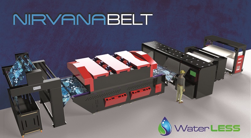 Nirvana Belt: Waterless Printing Without Pre and Post Treatment Revolutionizes Textiles